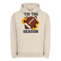 Pigment French Oak tis the season football sunflower Urban Hoodie - AdoDesignShop