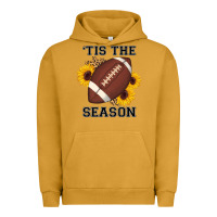 Pigment Peanut Butter tis the season football sunflower Urban Hoodie - AdoDesignShop