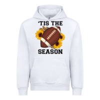 White tis the season football sunflower Urban Hoodie - AdoDesignShop