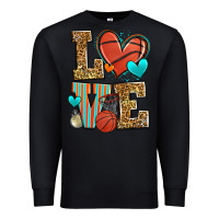 Black love basketball Premium Sweatshirt - Zillion Design Studio
