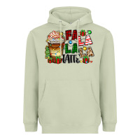 Matcha fa la la la latte Heavyweight Hoodie - Zillion Design Studio
