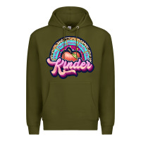 Army Green kinder Premium Hoodie - JahusDesignShop