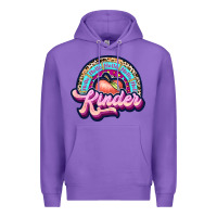 Purple kinder Premium Hoodie - JahusDesignShop