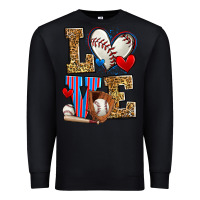 Black love baseball Premium Sweatshirt - Zillion Design Studio