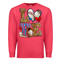 Cardinal love baseball Premium Sweatshirt - Zillion Design Studio