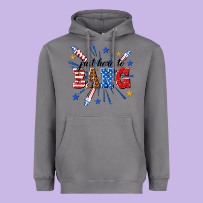 Heavyweight Hoodie just here to bang