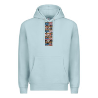 Blue Mist usa flag and western patterns  penwraps Premium Hoodie - Artiststas