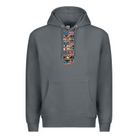 Rock usa flag and western patterns  penwraps Premium Hoodie - Artiststas