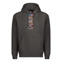 Smoke usa flag and western patterns  penwraps Premium Hoodie - Artiststas