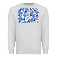 Dove Grey distressed blueberry milkshake cowhide Premium Sweatshirt - RanaPortraitStore