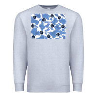 Heather Grey distressed blueberry milkshake cowhide Premium Sweatshirt - RanaPortraitStore