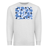 Oatmeal Heather distressed blueberry milkshake cowhide Premium Sweatshirt - RanaPortraitStore