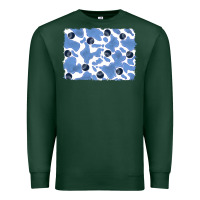 Sports Green distressed blueberry milkshake cowhide Premium Sweatshirt - RanaPortraitStore