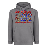 Storm land of the free america because of the brave Heavyweight Hoodie - texasbilliewilder