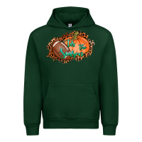 Forest Green tis the season football pumpkin Urban Hoodie - AdoDesignShop