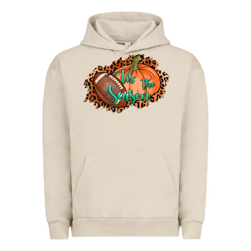 Tis The Season Football Pumpkin Urban Hoodie by AdoDesignShop | Teevron