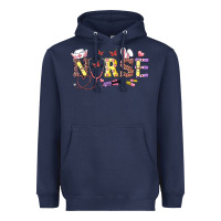 Navy easter nurse Heavyweight Hoodie - RanaPortraitStore