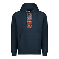 Navy usa flag and western patterns  penwraps Premium Hoodie - Artiststas