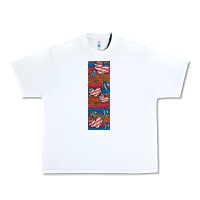 White usa flag and cross penwraps 1 Urban Heavy Tee - Artiststas