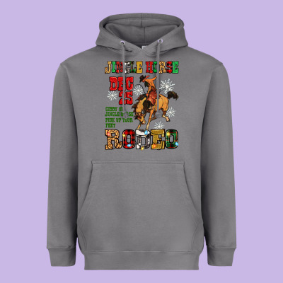 Jingle Horse Dec 25 Giddy Jingle Horse Pick Up Fee Heavyweight Hoodie Designed By Zillion Design Studio
