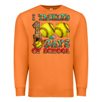 Carrot i tackled 100 days of school softball Premium Sweatshirt - Zillion Design Studio