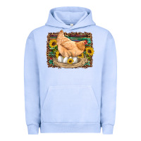Pigment Grape Ice western farm chicken coop animals eggs sunflowers leopard serape woode Urban Hoodie - Artiststas