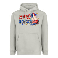 Moon Dust kick rocks cowboy boots fourth of july Heavyweight Hoodie - texasbilliewilder