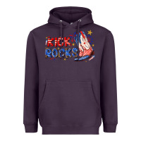 Plum kick rocks cowboy boots fourth of july Heavyweight Hoodie - texasbilliewilder