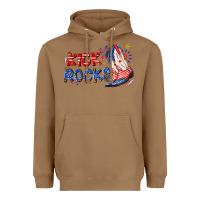 Toasted Coconut kick rocks cowboy boots fourth of july Heavyweight Hoodie - texasbilliewilder