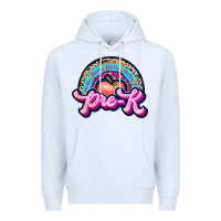 White pre k Premium Hoodie - JahusDesignShop