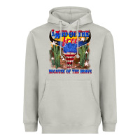 Moon Dust land of the free because of the brave Heavyweight Hoodie - texasbilliewilder