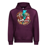 Mauve Wine tis the season football helmet Urban Hoodie - AdoDesignShop