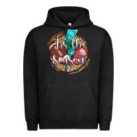 Pigment Black tis the season football helmet Urban Hoodie - AdoDesignShop