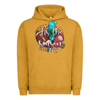 Pigment Peanut Butter tis the season football helmet Urban Hoodie - AdoDesignShop