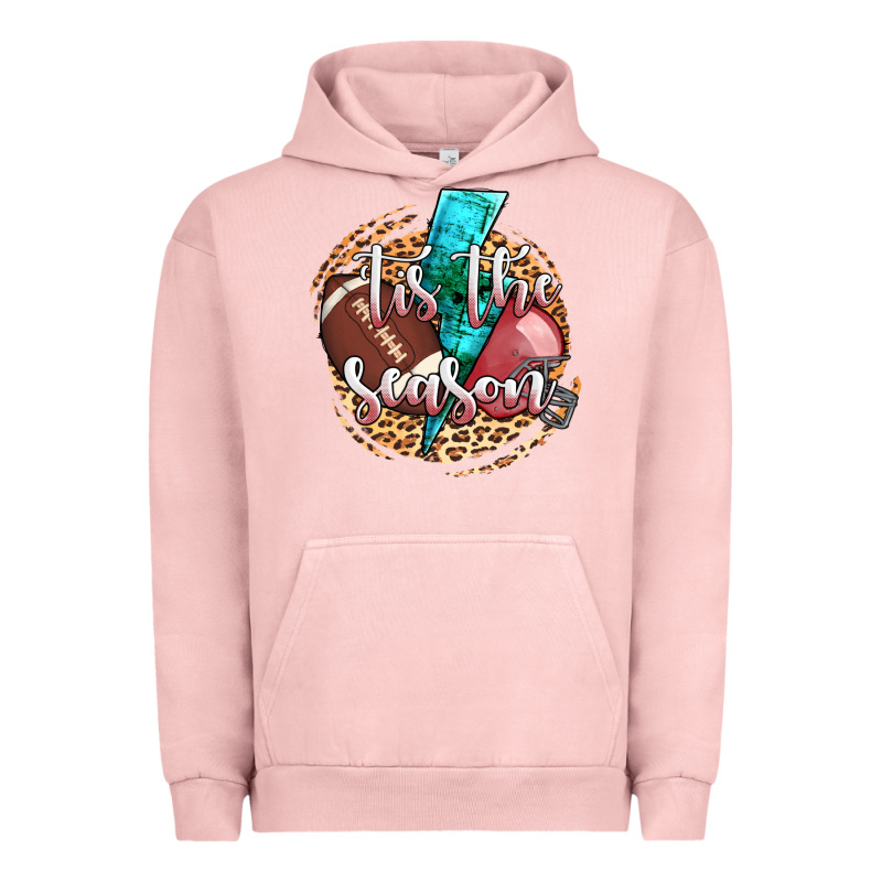 Tis The Season Football Helmet Urban Hoodie by AdoDesignShop | Teevron