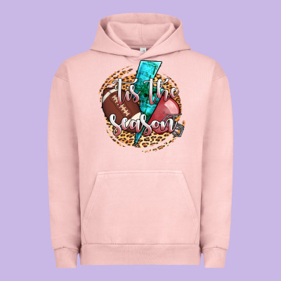 Tis The Season Football Helmet Urban Hoodie Designed By Adodesignshop