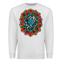 Oatmeal Heather christmas gemstone Premium Sweatshirt - RanaPortraitStore