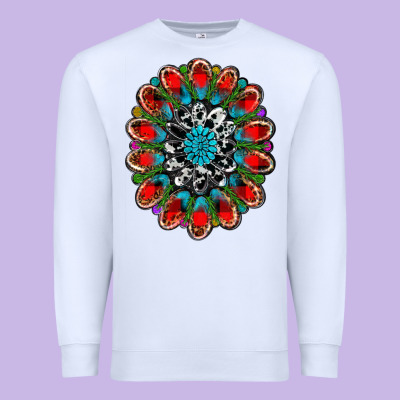 Christmas Gemstone Premium Sweatshirt Designed By Ranaportraitstore