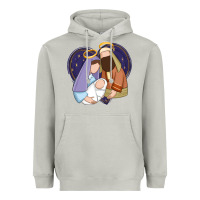 Moon Dust holy night jesus birth Heavyweight Hoodie - Zillion Design Studio
