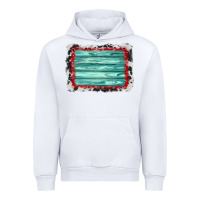 White cowhide bandana wood background Urban Hoodie - AdoDesignShop