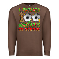 Chestnut i tackled 100 days of school soccer Premium Sweatshirt - Zillion Design Studio