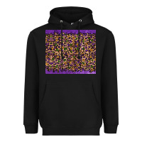 Black mardi gras leopard Heavyweight Hoodie - RanaPortraitStore