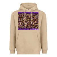 Mushroom mardi gras leopard Heavyweight Hoodie - RanaPortraitStore