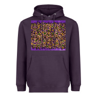 Plum mardi gras leopard Heavyweight Hoodie - RanaPortraitStore