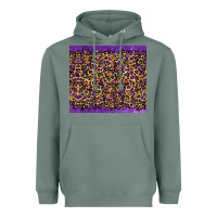 Sage mardi gras leopard Heavyweight Hoodie - RanaPortraitStore
