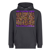 Smoke mardi gras leopard Heavyweight Hoodie - RanaPortraitStore