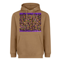 Toasted Coconut mardi gras leopard Heavyweight Hoodie - RanaPortraitStore