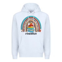 White #teacherlife Premium Hoodie - JahusDesignShop