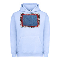 Pigment Grape Ice cowhide bandana denim background Urban Hoodie - AdoDesignShop