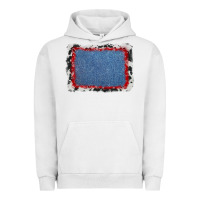 Pigment Lunar Rock cowhide bandana denim background Urban Hoodie - AdoDesignShop